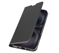 Avizar Funda para iPhone 16 Tarjetero Acabado suave al tacto, Negro