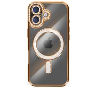 Avizar, Funda para iPhone 17 Compatible con con Contorno de Strass