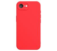 Avizar Funda para iPhone 17e de Silicona con Bisel de Cámara Elevado, Rojo