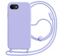 Avizar, Funda para iPhone 17e de Silicona con Cordón de Nylon Trenzado Ajustable