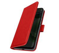 Avizar Funda Tipo Cartera Roja para Apple iPhone XR