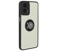 Avizar, Funda para Moto G34 Antichoque con Anillo de Soporte Metálico