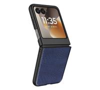 Avizar, Funda para Motorola Razr 70 Efecto Cuero Croco Pantalla Externa Visible