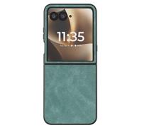 Avizar Funda para Motorola Razr 70 Ultra Plegable Rígida con Revestimiento, Azul