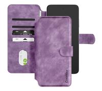 Avizar Funda para Móvil hasta 6.1 pulgadas Tipo Cartera, Violeta