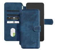 Avizar Funda para Móvil hasta 6.4 pulgadas Tipo Cartera, Azul noche