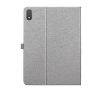 Avizar Funda para OnePlus Pad 3 Efecto Cuero Tela con Soporte y Tarjetero, Gris