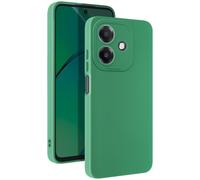 Avizar Funda para Oppo A40 Silicona Mate Bloqueo Cámara Protegido, Verde