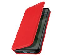 Avizar Funda para Oppo A9 2020. Soolapa Tarjetero Soporte Vídeo, Rojo