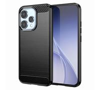 Avizar, Funda para Oppo Reno 15 en Silicona Efecto Carbono Textura Cepillada