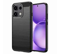 Avizar, Funda para Oppo Reno 16F 5G de Silicona Efecto Carbono Textura Cepillada