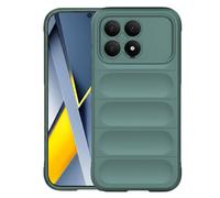 Avizar Funda para Poco F8 Pro 5G con Relieve 3D y Agarre Antideslizante, Verde