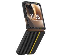 Avizar, Funda para Razr 70 Ultra Efecto Fibra de Carbono Rígida