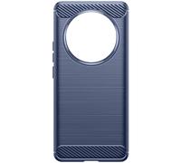 Avizar Funda para Realme 12 Pro Plus 5G Efecto Carbono Flexible, Azul