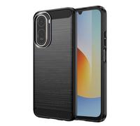 Avizar, Funda para Redmi A7 Pro en Silicona Efecto Carbono Textura Cepillada