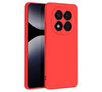 Avizar Funda para Redmi Note 14 Pro y 14 Pro Plus Semirrígida Soft-touch, Rojo