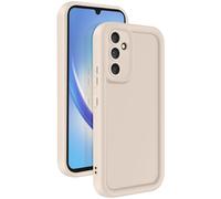 Avizar Funda para Samsung A34 5G Soft Touch Esquinas Reforzadas, Beis