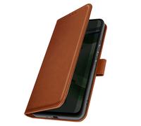 Avizar Funda para Samsung Galaxy A02s Tarjetero Soporte Vídeo, Marrón