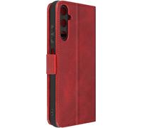 Avizar Funda para Samsung Galaxy A05s Tarjetero magnético, Rojo