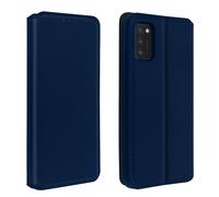 Funda Samsung A41 Solapa Tarjetero Función Soporte Fino Y Elegante Azul Noche