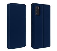 Avizar Funda para Samsung Galaxy A41 libro billetera F. Soporte, Azul noche