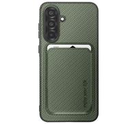 Avizar Funda para Samsung Galaxy A56 con Tarjetero Desmontable, Verde oscuro