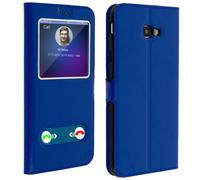 Avizar, Funda para Samsung Galaxy J4 Plus con doble ventana Carcasa de silicona