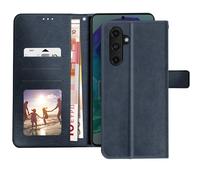 Avizar Funda para Samsung Galaxy M55 Tarjetero magnético, Azul noche