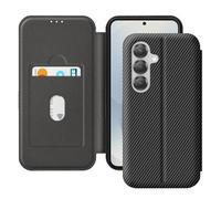 Avizar Funda para Samsung Galaxy S25 Tarjetero anti RFID, Negro