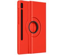 Avizar Funda para Samsung Galaxy Tab S9 Soporte Giratorio Paisaje Retrato, Rojo