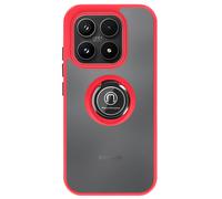 Avizar Funda para Xiaomi 17 con Soporte Anillo y Fijación Magnética, Rojo