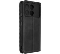 Avizar, Funda para Xiaomi Poco X6 Pro Tarjetero y Soporte Vídeo Diseño Costura