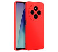 Avizar Funda para Xiaomi Redmi 14C Semirrígida Soft-touch Antihuellas, Rojo