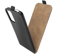 Avizar Funda para Xiaomi Redmi Note 12S Carcasa vertical con tarjetero, Negro