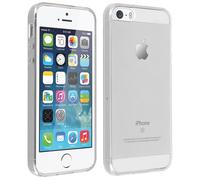 Avizar Funda Protectora de Silicona Transparente Ultrafina para iPhone 5 / iPhone 5S / iPhone SE