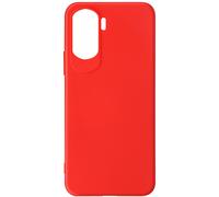 Avizar Funda Soft-Touch para Honor 90 Lite Serie Fast Cover Antideslizante, Rojo