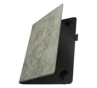 Avizar Funda Tableta Soporte de vídeo y teclado magnético Serie Trifold, Gris