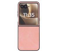 Avizar Funda Tapa para Motorola Razr 70 Ultra Protección Plegable Rígida, Rosa