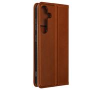 Avizar Funda tarjetero para Galaxy S23 FE magnético tipo almeja, Marrón