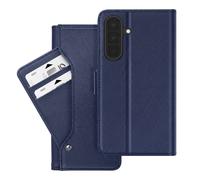 Avizar, Funda tipo cartera para Galaxy A27 con espejo y tarjetero extraíble