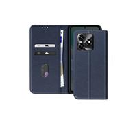 Avizar Funda tipo cartera para Honor X5c Plus 4G Serie Chesterfield con soporte de vídeo