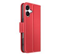 Avizar Funda tipo cartera para iPhone 17 de cuero de primera calidad con función de soporte