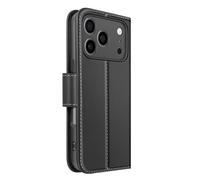 Avizar Funda tipo cartera para iPhone 17 Pro Max de cuero premium con función de soporte