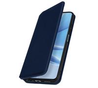 Avizar Funda tipo cartera para Oppo A17 con solapa magnética y soporte, Azul