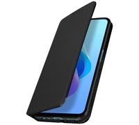 Avizar Funda tipo cartera para Oppo A96 con cierre magnético y soporte, Negro