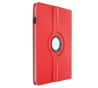 Avizar Funda universal para tablet 12" tapa rotativa 360°, Rojo