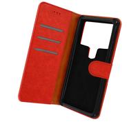Avizar Funda Universal Smartphone 5,5 a 6'' con Tarjetero Sporte Vídeo, Rojo