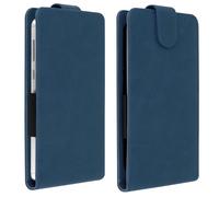 Avizar Funda Vertical Azul Oscuro para Smartphones 4.7" a 5"