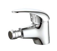 Avizar Grifo de lavabo monomando Cromado 12x11cm Agua Caliente y Fría, Plata
