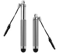 Avizar Lápiz digital Retráctil para pantalla táctil Jack 3,5 mm, Plata